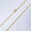 【限时克减150元】足金999 (足金999字印)5G黄金调节十字链项链(5GXL00051-02)补差价）预售产品下单后不退款不退货不换货不补差价 商品缩略图1