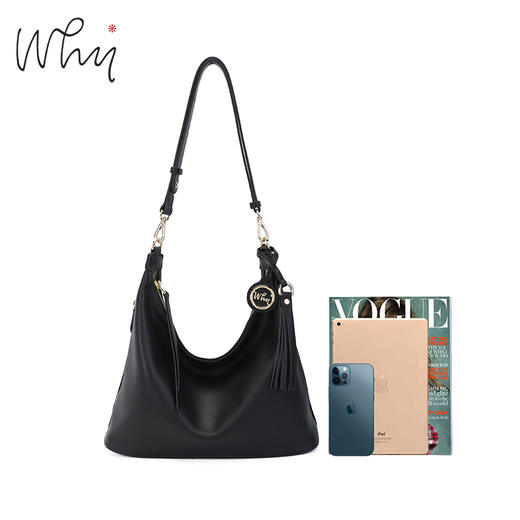 Why简约时尚单肩包大容量斜挎包气质托特包女士手提包YA5306 商品图7