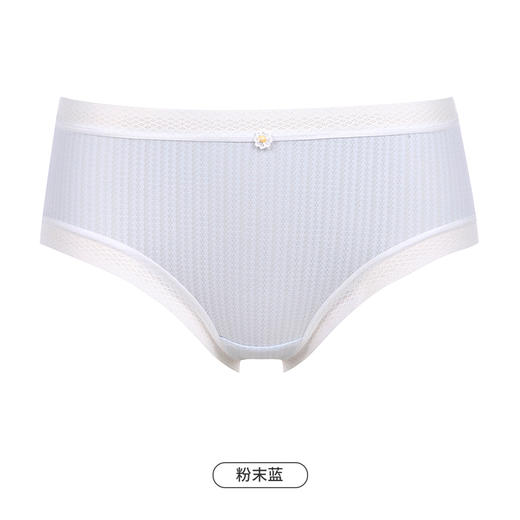 都市丽人健康木代尔系列纤柔绵内裤女锦提花女士内裤低腰平角内裤LK45E4 商品图7