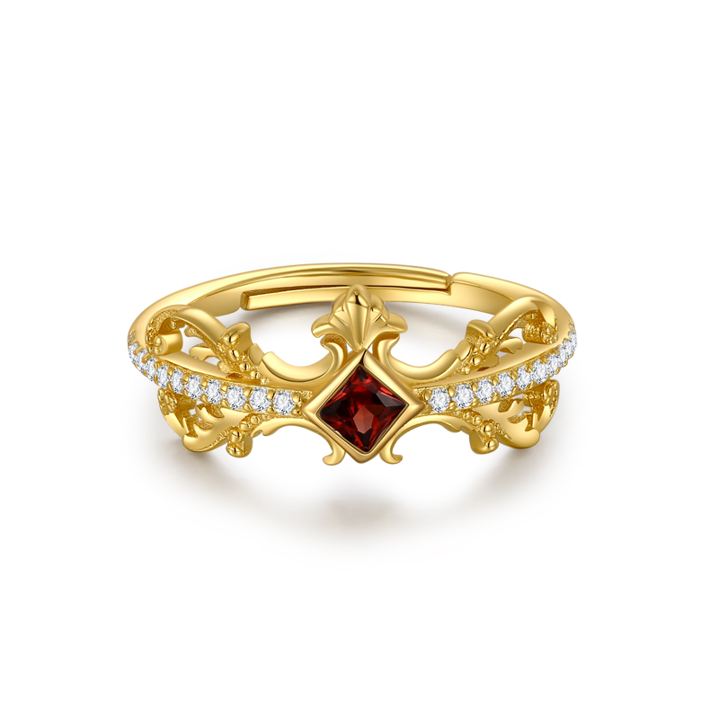 Victoria维多利亚早期 | 皇家石榴石戒指