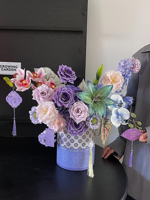 【春上新】青花瓷抱抱桶（直径18*高20.5cm） 商品图4