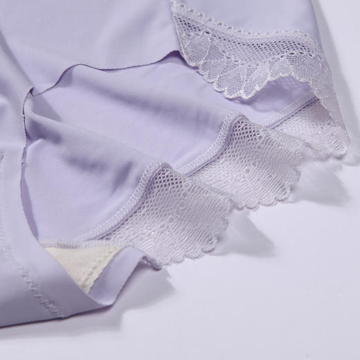 都市丽人基础系列薄透丝滑内裤女随意裁女士内裤速干中腰平角内裤LK42A8 商品图3