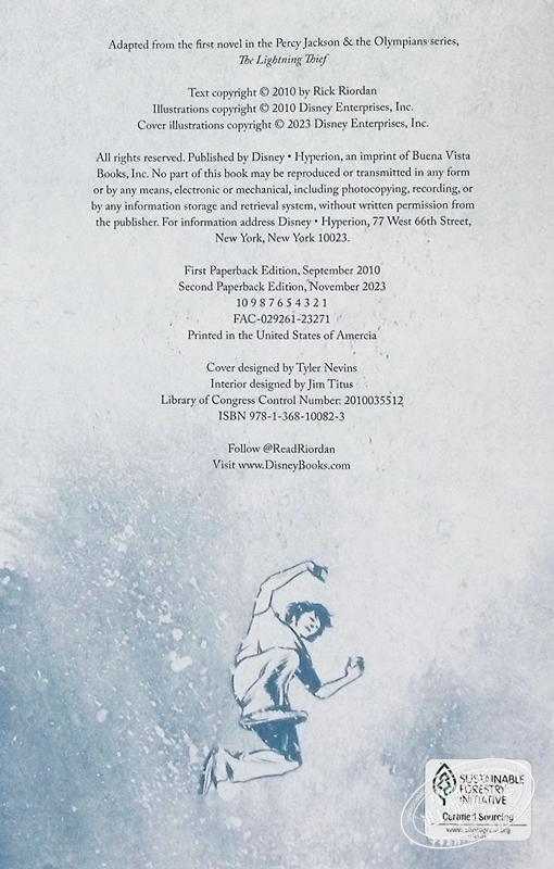 预售 【中商原版】波西杰克逊与神火之盗 英文原版 The Lightning Thief Rick Riordan 奇幻与科幻 流行小说 图像小说 商品图3