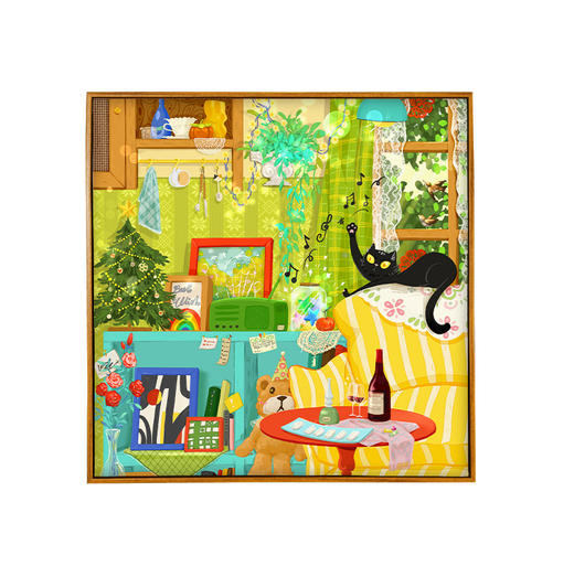 多喜爱数码布艺装饰画 新年特别款 美好瞬间cs 商品图4