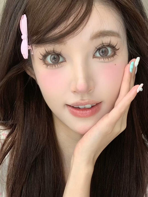 【中直径】ICECANDY-粉红玛丽娜-14.2mm【年抛 0-1000度 含有525/575】 商品图5