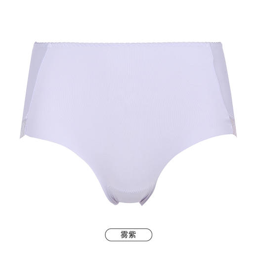 都市丽人基础系列薄透丝滑内裤女随意裁女士内裤速干中腰平角内裤LK42A8 商品图9