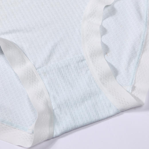 都市丽人健康木代尔系列纤柔绵内裤女锦提花女士内裤低腰平角内裤LK45E4 商品图4