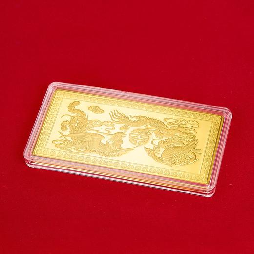 【限时克减138元】【5克】足金999.9 龙凤呈祥金条5g（配亚克力盒）(YDJT00004-03)（预售产品下单后不退款不退货不换货不补差价） 商品图3