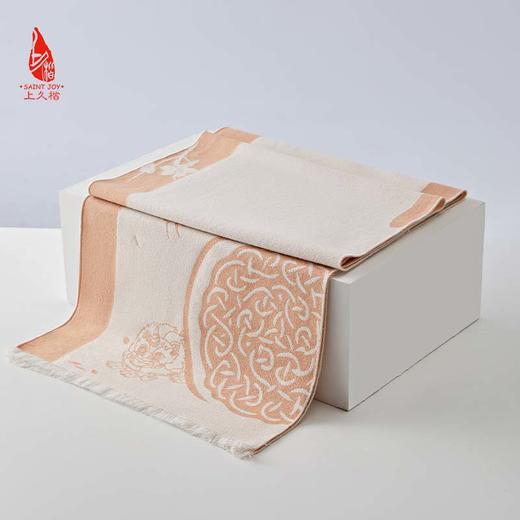 SAINTJOY/上久楷 丝毛围巾  丝毛长巾 桃韵添兽  CJS23058 商品图10