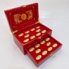 【限时克减150元】足金#婚庆 黄金万两金元宝二十枚装摆件礼盒婚庆礼盒陪嫁嫁妆订婚聘礼摆件礼盒(ATBJ00025)（预售产品下单后不退款不退货不换货不补差价） 商品缩略图1