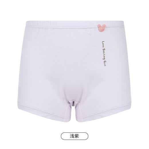 都市丽人眯雅佳基础系列舒肤棉女童棉提花童装内裤儿童平角内裤JK4502 商品图7