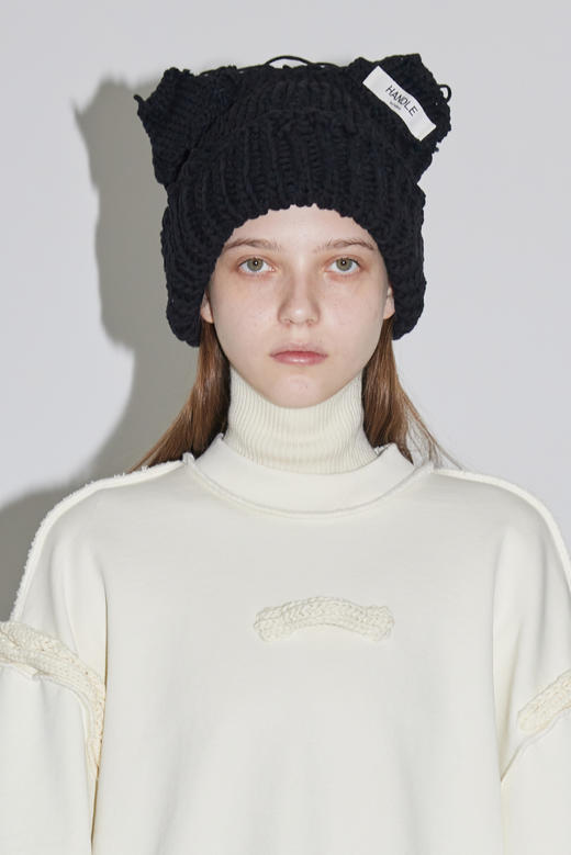 [ 洪晃同款 ] 手编小狗针织帽 哈士奇比熊柯基黑柴 HANDLE 商品图0