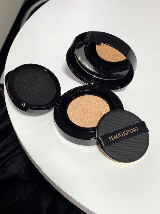 毛戈平新版浮雕鱼子酱气垫新款 无暇水光肌轻薄持久不脱妆  正装+替换一组14g+14g/替换芯14g 商品图1