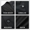 【新款DPS】大依优型大码休闲西服外套弹力加肥加大肥佬休闲商务上衣男士胖子正装西装 商品缩略图3