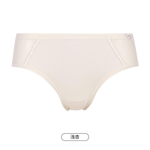都市丽人时尚系列舒肤棉内裤女100S棉纯棉女士内裤低腰三角内裤LK43D5 商品图7