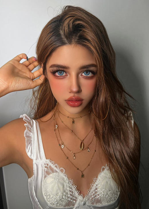 【中直径】Kitty Sundae-冰岛废墟14.2mm【月抛 0-800度 无525/575】 商品图5