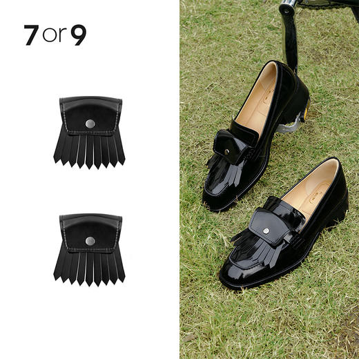7or9-乐福专用暗扣流苏前扣（黑） 商品图0