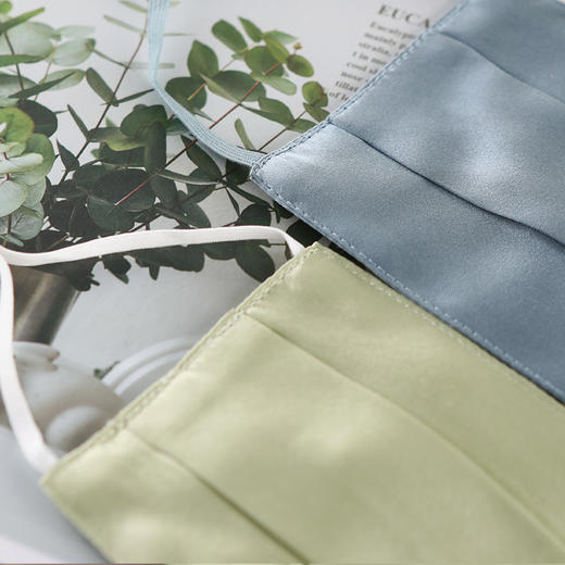 【金币兑换】金三塔舒适100%桑蚕丝纯色透气口罩单个装（兑换商品不支持退换）   JJ028 商品图1