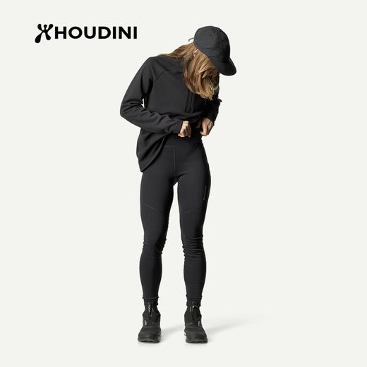 HOUDINI胡丁尼 Adventure Tights 冒险家 女款户外弹力舒适紧身裤840013 商品图1