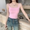 【GZ】无忧购法式复古时尚百搭一体固定杯吊带背心8385#（截单后7天发货) 商品缩略图1