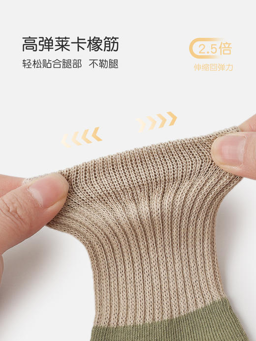 【多彩童年，任你选择】A类婴儿袜子卡通拼色，男女童宝宝中筒袜棉新生儿袜子，柔软亲肤每一步都踩在云朵里，甄选新疆长绒棉妈妈放心的面料！ 商品图3