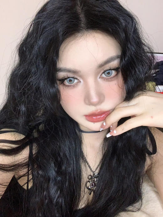 【中直径】Recolook-蓝气球14.2mm【年抛 0-1000度 无525/575】 商品图3