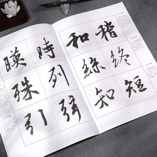 书法技法详解兰亭序王羲之行书字帖初学者临摹毛笔书法专用初学者入门教程详解 商品图8