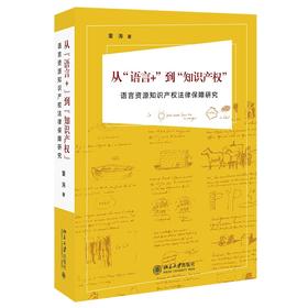 从“语言+”到“知识产权”——语言资源知识产权法律保障研究 董涛 著 北京大学出版社