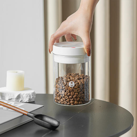 新款泰摩咖啡真空玻璃密封罐 商品图7