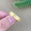 【限时克减150元】足金999.9 古法空心福字四方素圈戒固口圈戒（面宽约4.5-5mm）(AIGFJZ00035)（预售产品下单后不退款不退货不换货不补差价 商品缩略图2