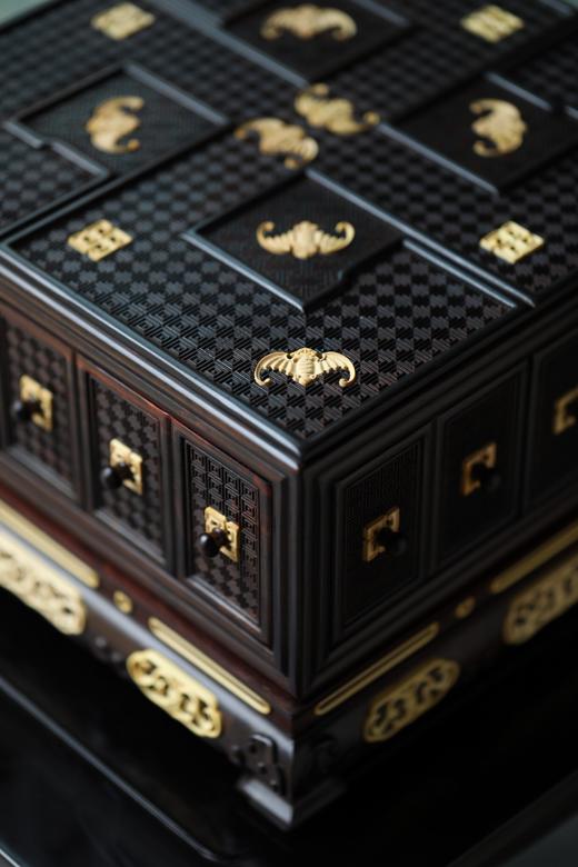 万字有福°酸枝×瘿木多宝盒 商品图5