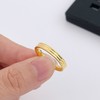 【限时克减150元】足金999.9 实心固口仿钻条纹戒指（面宽约2.6-3mm）(AIJZ00038)（预售产品下单后不退款不退货不换货不补差价（预售产品下单后不退款不退货不换货不补差价 商品缩略图2