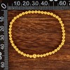 足金999.9 #小红书 古法传承黄金足金小圆珠手串(大珠4.5-5mm，小珠3.5-4mm)（周长约16cm）(GFSCW00006)补差价）预售产品下单后不退款不退货不换货不补差价 商品缩略图5
