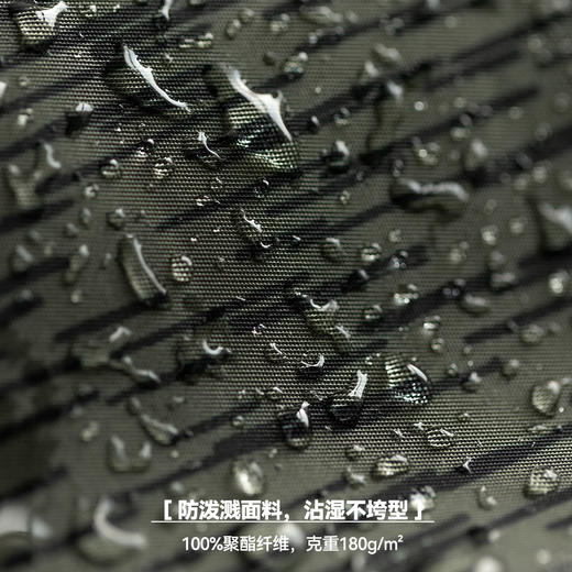 工装优选山系户外雨滴迷彩机能夹克军事风宽松翻领拉链外套男春秋 商品图4