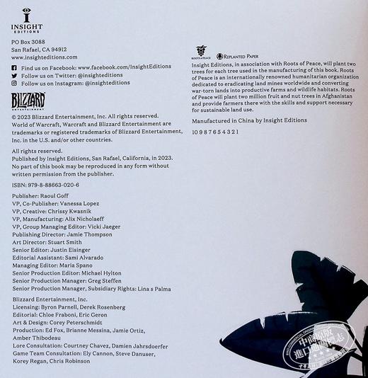 【中商原版】A代表艾泽拉斯 魔兽世界中的ABC 英文原版 Insight Editions Christie GoldenA is for Azeroth 商品图3