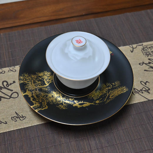 羽诗制造出品 松风煮茗套装茶具茶巾文创礼盒 商品图1