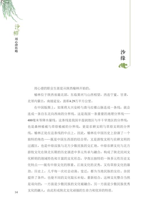 沙与柳周心澄传略 商品图3