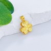 【限时7.5折】【定价黄金】足金999 5G黄金CNC影底吊坠鱼鳞LOVE三叶草吊坠(AG5GDZ00138)（预售产品下单后不退款不退货不换货不补差价）（预售产品下单后不退款不退货不换货不补差价） 商品缩略图2