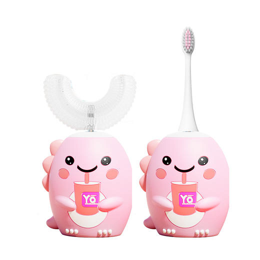 【可爱卡通造型，让宝宝爱上刷牙！】儿童电动牙刷卡通小黄鸭，声波充电式全自动儿童牙刷，专为2-12岁宝宝设计！ 商品图7
