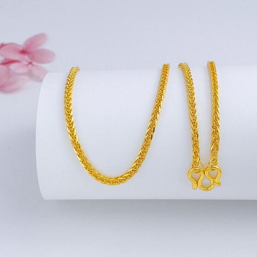 【限时克减150元】足金999.9 方肖邦链项链(XL00013-05)预售产品下单后不退款不退货不换货不补差价 商品图1