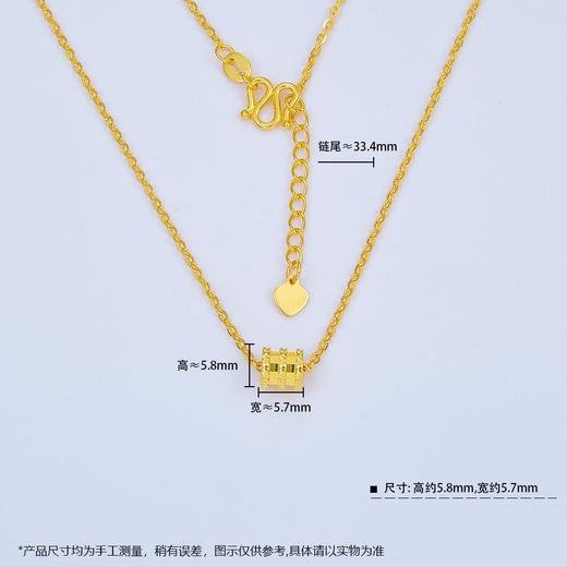 【限时克减150元】足金999.9 【精品】小蛮腰调节套链(TL00223)（预售产品下单后不退款不退货不换货不补差价）（预售产品下单后不退款不退货不换货不补差价） 商品图2