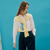 EITIE爱特爱春季新款时尚气质印花衬衫女上衣7309007 商品缩略图4