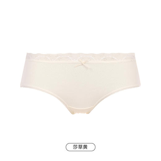 都市丽人基础系列舒肤棉内裤女纯棉女士内裤低腰平角内裤LK45B1 商品图3