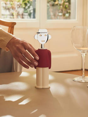 ALESSI/山卓开瓶器轻奢多功能红酒开瓶创意不锈钢