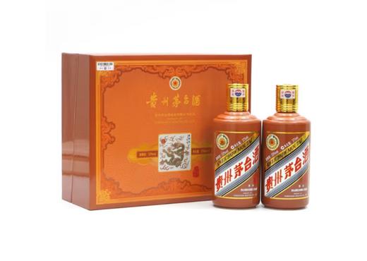 贵州茅台酒 （龙年）生肖茅台纪念酒大师版375ml*2礼盒装 商品图1
