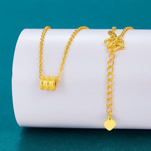 【限时克减150元】足金999.9 【精品】小蛮腰调节套链(TL00223)（预售产品下单后不退款不退货不换货不补差价）（预售产品下单后不退款不退货不换货不补差价） 商品图0