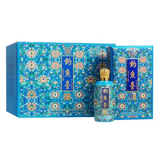 钓鱼台珍品一号酒(珐琅彩) 贵州茅台镇酱香型53度白酒 53度 500mL单瓶装 商品图2