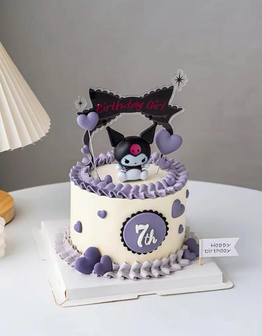 紫色库洛米蛋糕 商品图0