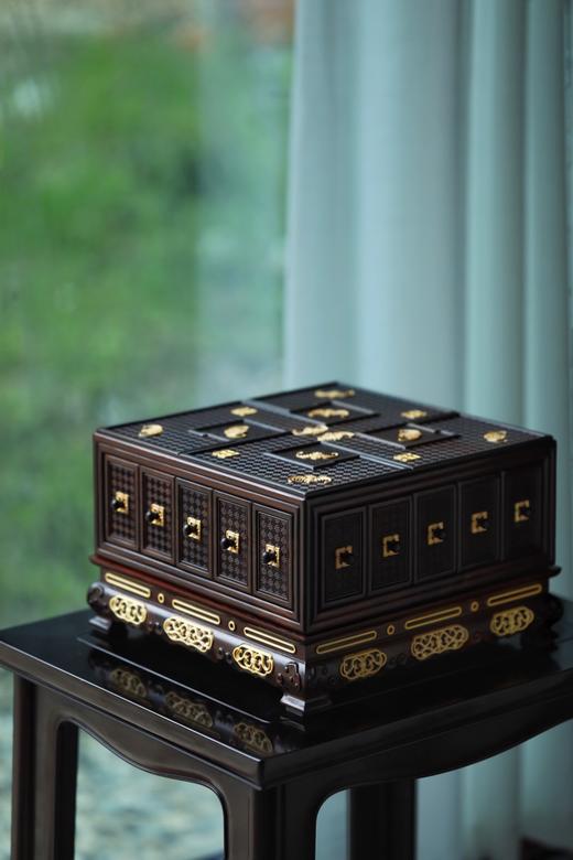 万字有福°酸枝×瘿木多宝盒 商品图0