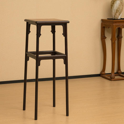 二十世纪 红木镶瘿木宋式香几 商品图0